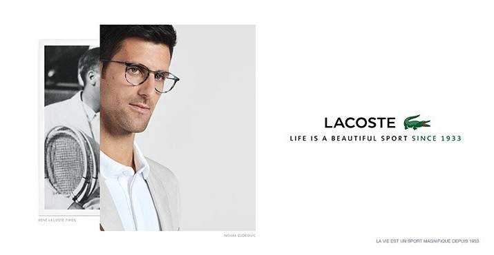 Lacoste entreprise accessoires Atol élégantes unique style original accessoires de mode montures centre commercial Aushopping