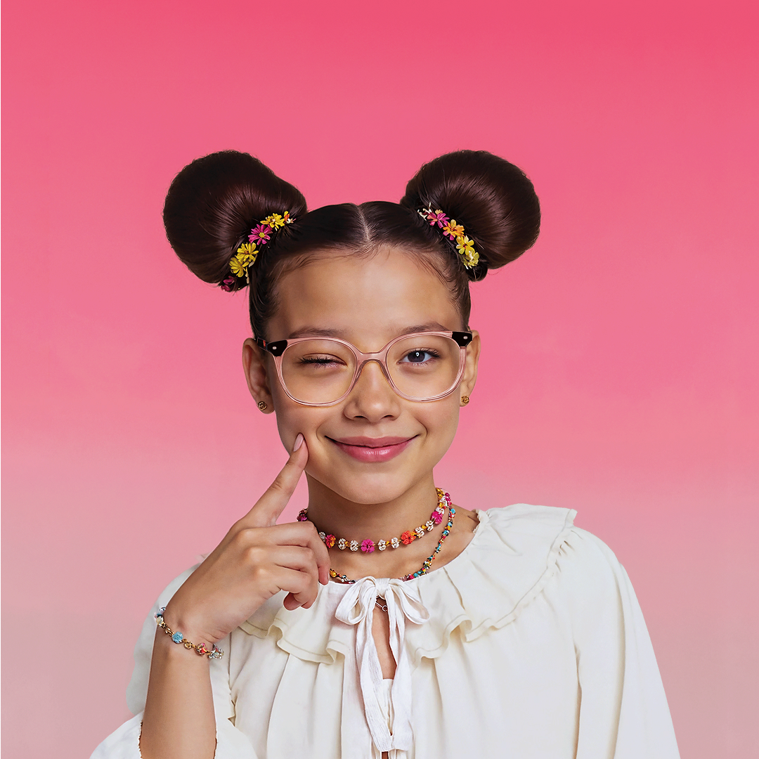 Lunettes pour filles enfants rentrée des classes