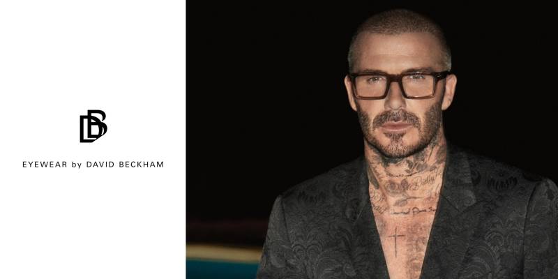 lunettes de vue hommes stylées foot david Beckham Manchester United UK 