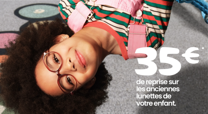 offre spéciale lunettes enfant rentrée