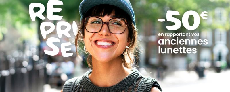 offre sur anciennes lunettes chez un opticien dans les alentours de Bordeaux